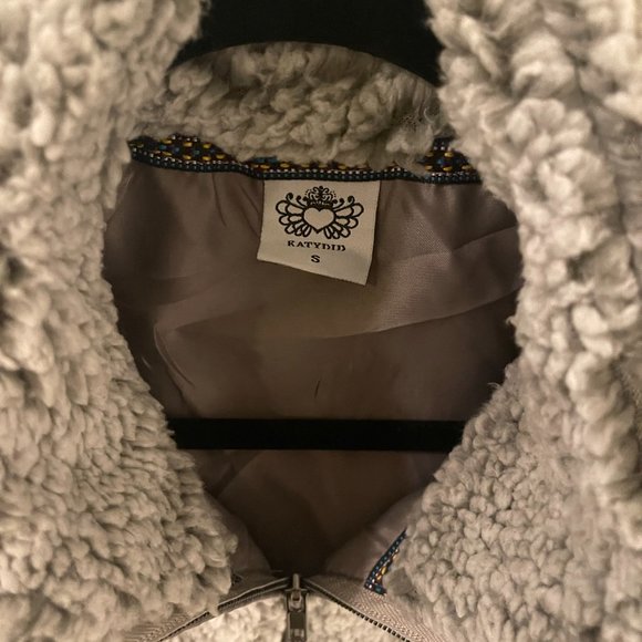 Sherpa Zip Up Womens Vest - Size Small - Picture 4 of 5